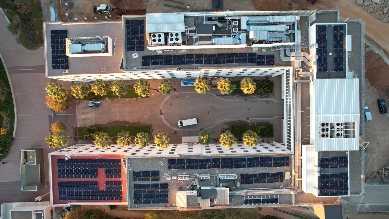 L’Energètica cobreix amb panells solars el Parc Sanitari Pere Virgili per abastir-lo d’energia verda