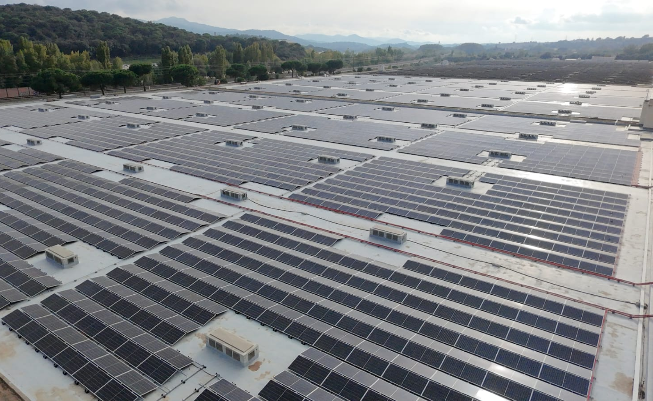 L'Energètica desplega a la potabilitzadora del Ter el seu autoconsum més gran